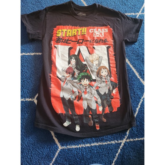 My Hero Academia Unisex Small Graphic Tee Shirt - Picture 1 of 5
